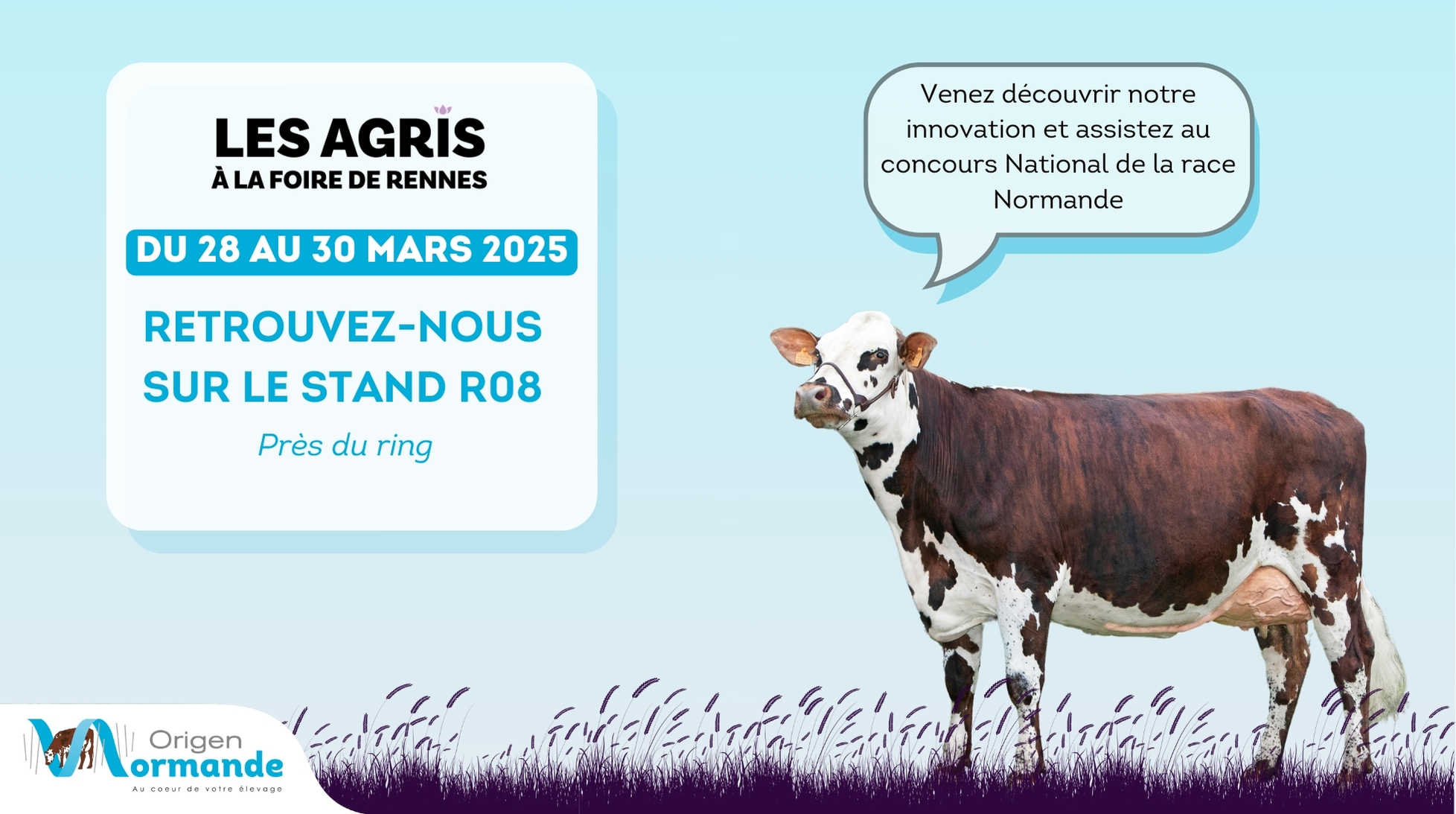 Origen Normande à la Foire de Rennes pour le National Normand !